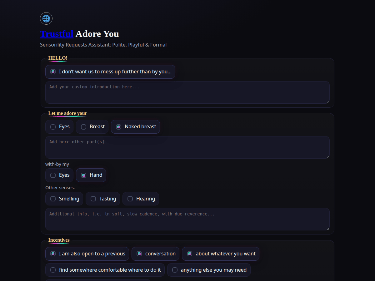 Sensy landing page