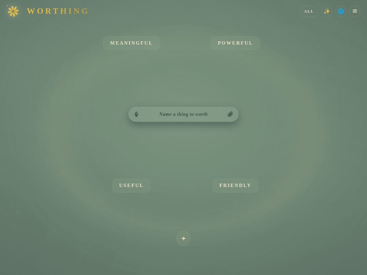 Worthing landing page
